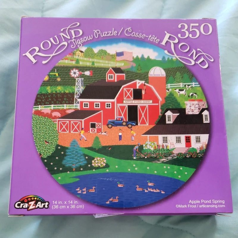 PFG Apple Pond Spring (Round) (Usage/Used - PUZZLES FOR GOOD)