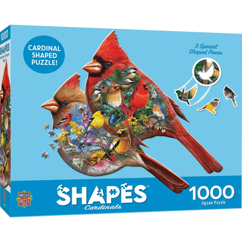 Shapes - Cardinals (1000pcs)