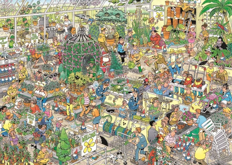 PFG The Garden Centre / Jardinerie, JVH (1000pcs) (Usage/Used - PUZZLES FOR GOOD)