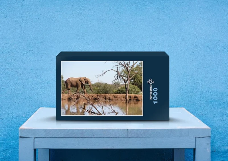86907 Tierwelt - Elefant Puzzle
