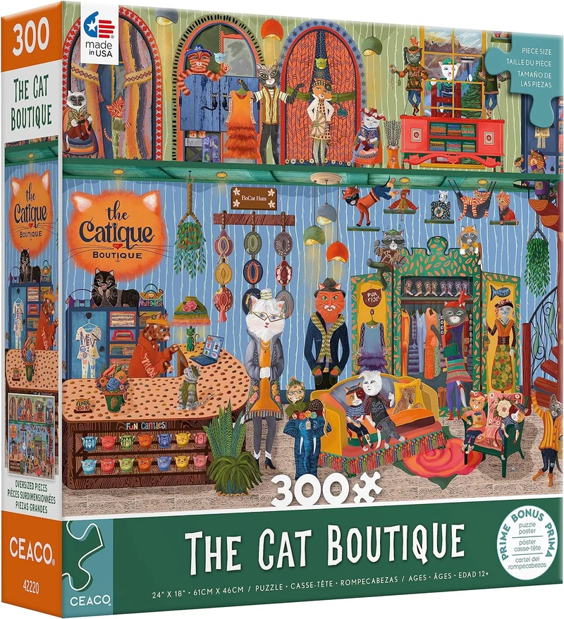 The Cat Boutique, Cindy Jackson (300pcs OVERSIZED)