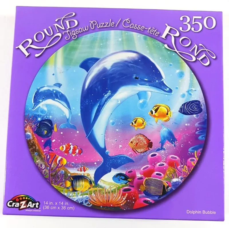 PFG Dolphin Discovery (Round) (Usage/Used - PUZZLES FOR GOOD)