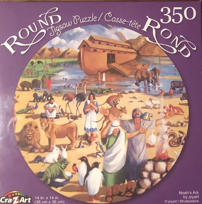 PFG Noah's Ark (Round) (Usage/Used - PUZZLES FOR GOOD)
