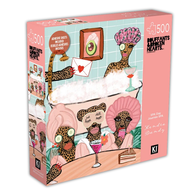 Bouffants & Broken Hearts - Spa Day (500pcs)