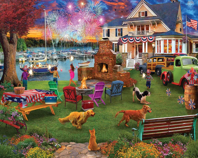 DMG 4th of July (1000pcs) (DAMAGED BOX)