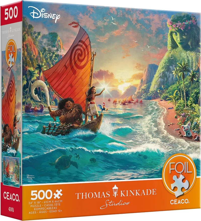 Disney 100 years - Foil Puzzle - Moana (500pcs)