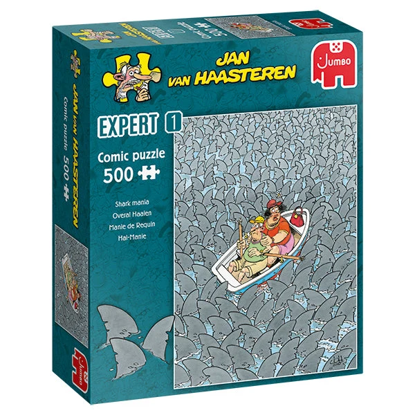 DMG Expert 1 - Shark Mania / Manie de requin, JVH (500pcs) (DAMAGED BOX)