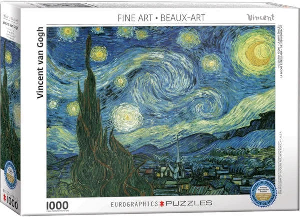 PFG Starry Night, Van Gogh (Usage/Used - PUZZLES FOR GOOD)