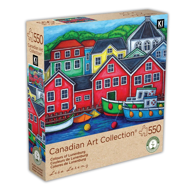 Canadian Art Collection: Colors of Lunenburg (550pcs)