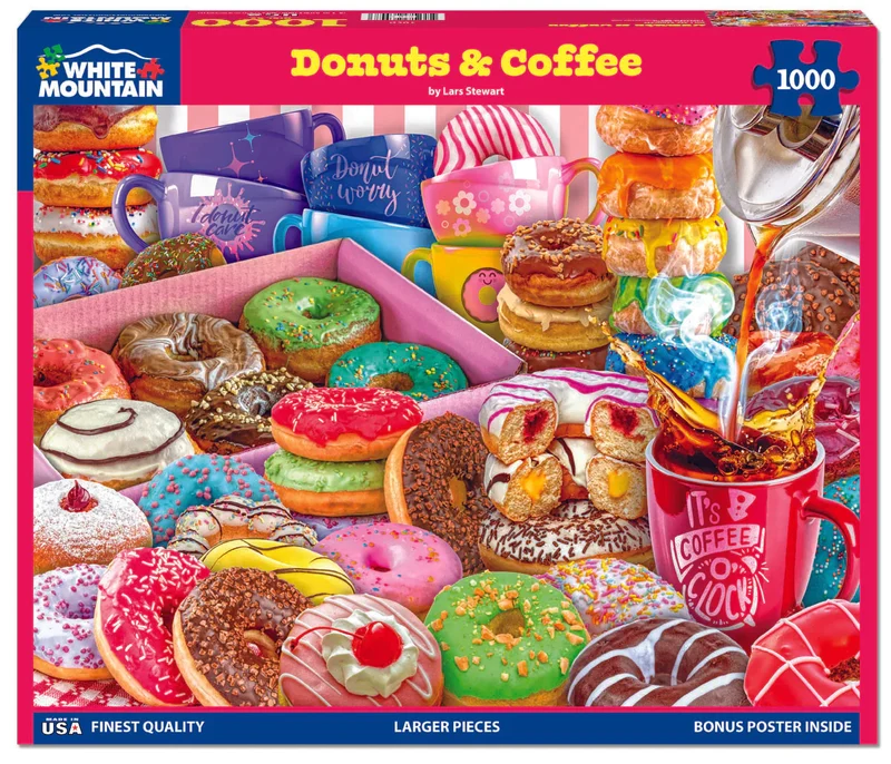 DMG Donuts & Coffee, Lars Stewart (1000pcs) (DAMAGED BOX)