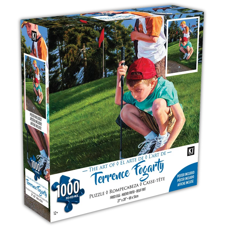 PFG Fried Egg, Terrence Fogarty (1000pcs) (Usage/Used - PUZZLES FOR GOOD)
