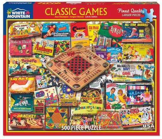PFG Classic Games, Lois B. Sutton (500pcs) (Usage/Used - PUZZLES FRO GOOD)