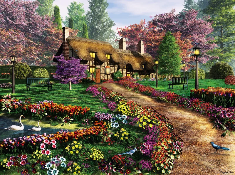 PFG Call of The Bluejay, Caplyn Dor (1000pcs) (Usage/Used - PUZZLES FOR GOOD)
