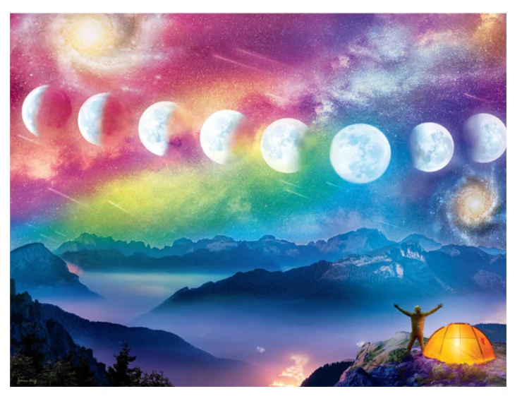 PFG Moon Cycle (1500pcs) (Usage/Used - PUZZLES FOR GOOD)
