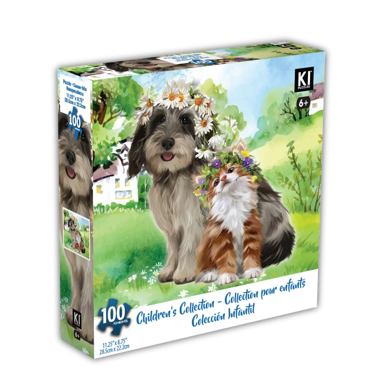 Childrens Collection - Cat and Dog (100pcs)