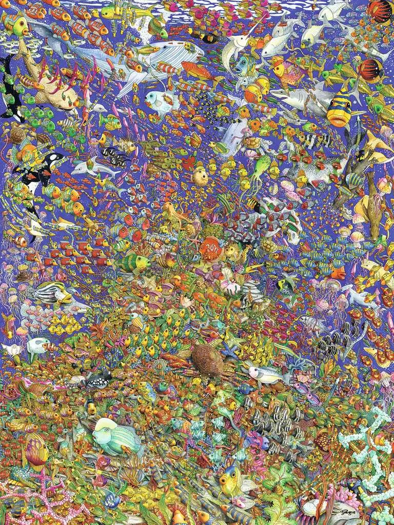 DMG Ravensburger Shoal (1500pcs) (DAMAGED BOX)