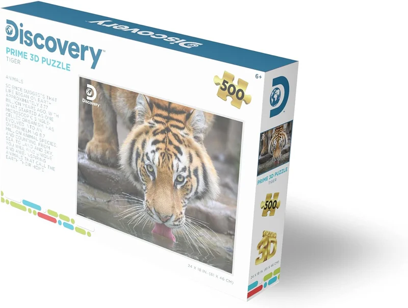 Discovery - Tiger (3D Puzzle) (500pcs)