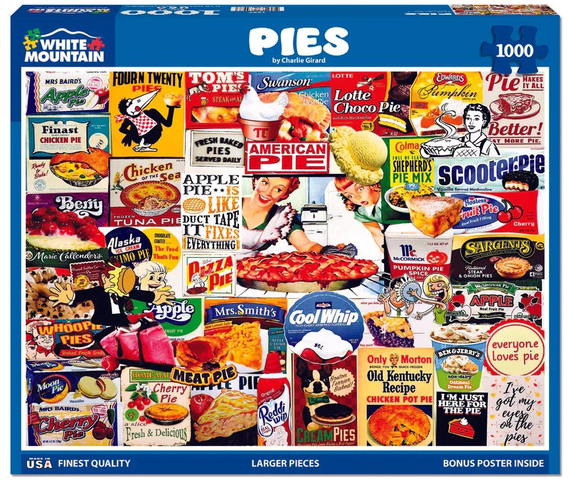 DMG Pies, Charlie Girard (1000pcs) (DAMAGED BOX)