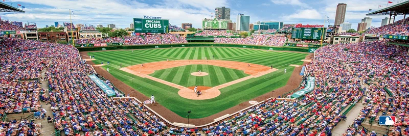 PFG Chicago Cubs: Wrigley Field "The Friendly Confines" (Panoramic) (Usage/Used - PUZZLES FOR GOOD)