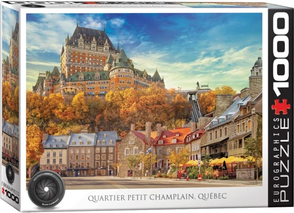HDR Photography - Quartier Petit Champlain (1000pcs)