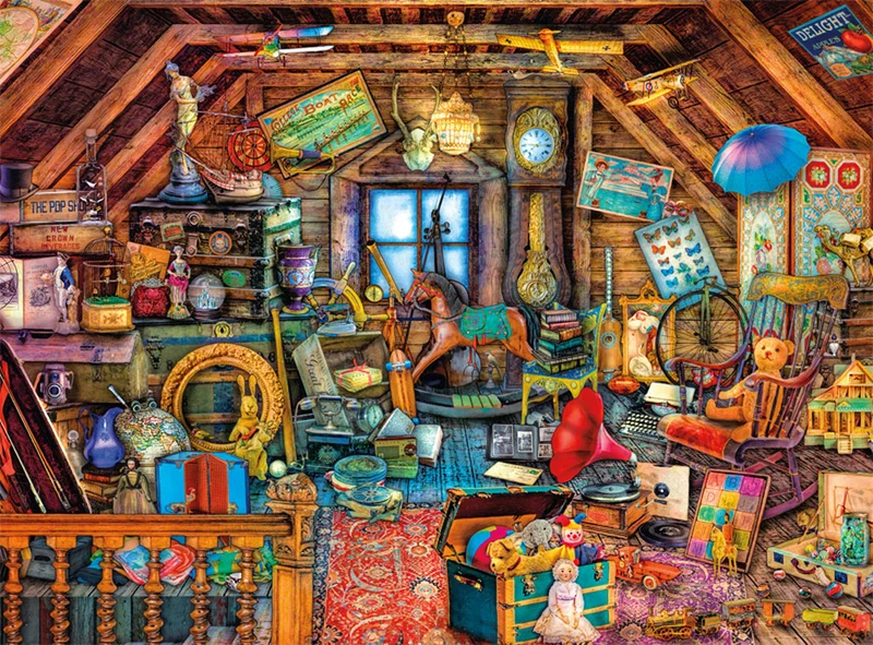 PFG Grandma's Attic, Aimee Stewart (Usage/Used - PUZZLES FOR GOOD)