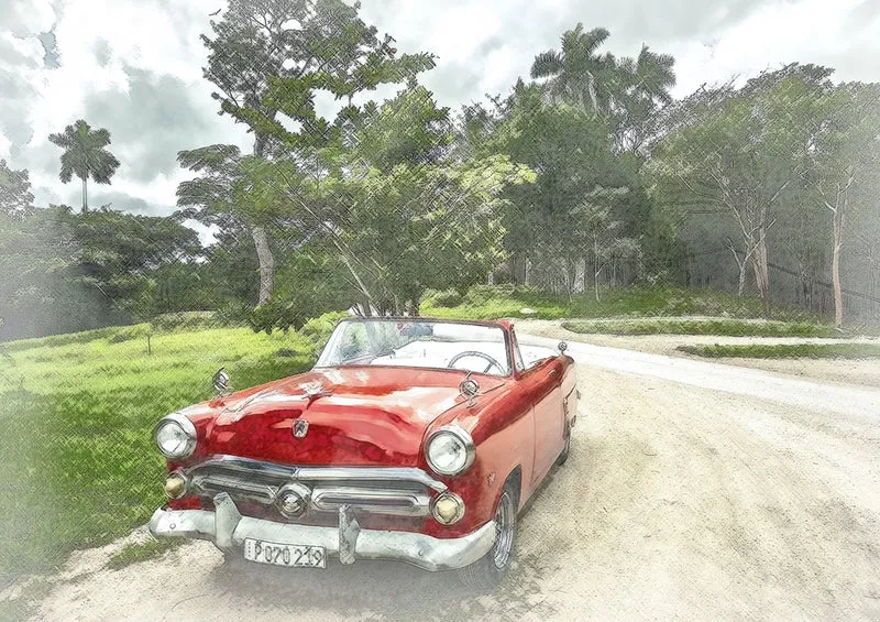 70942 Hintergründe - Cabriolet Puzzle