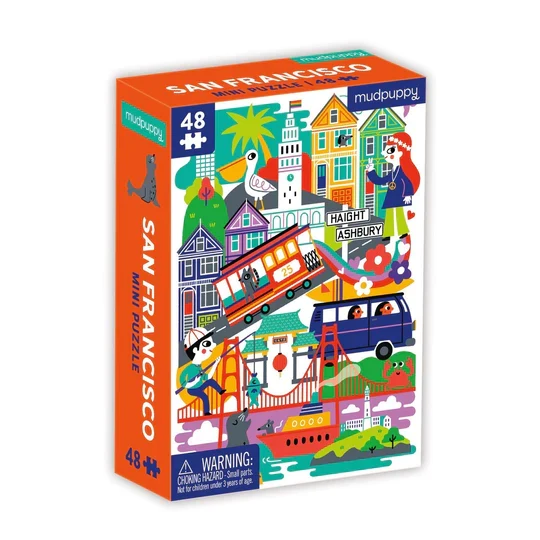 MINI San Francisco Puzzle (48pcs)