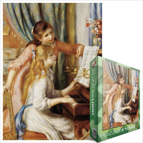 PFG Girls at the Piano (Jeunes filles au piano), Renoir (Usage/Used - PUZZLES FOR GOOD)