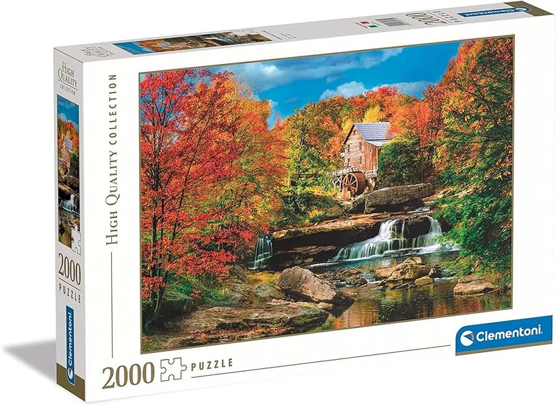 Glade Creek Grist Mill (2000 Pieces)