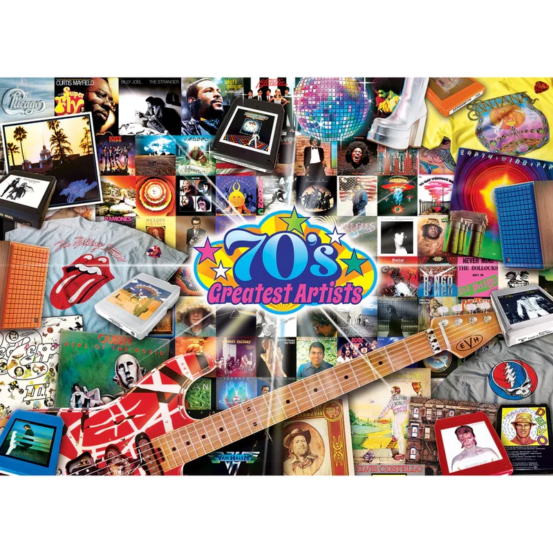 Greatest Hits - 70's Artists (1000pcs)