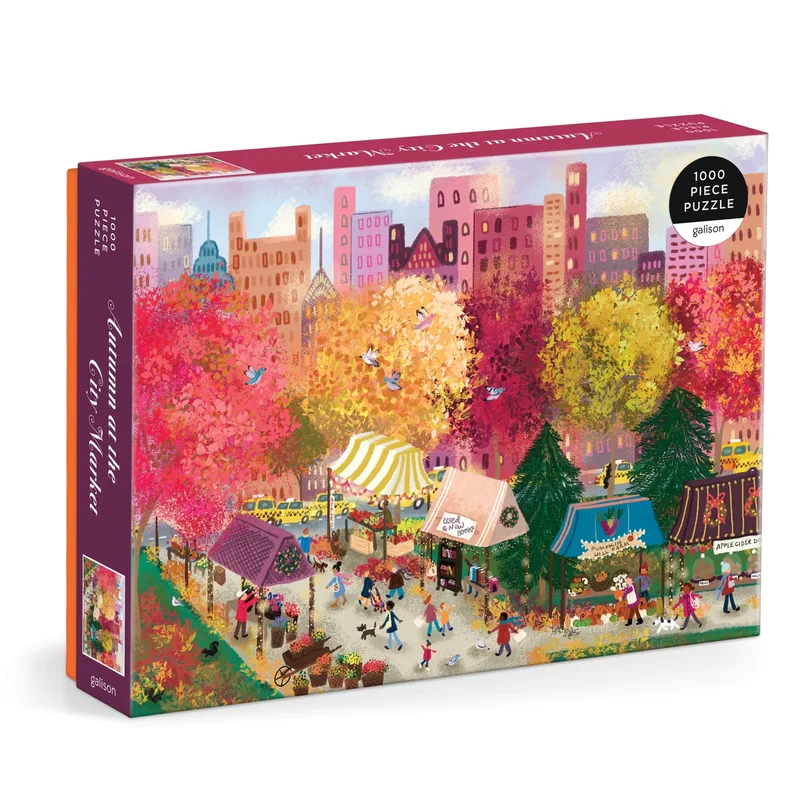 Autumn at the City Market, Joy LaForme (1000pcs)