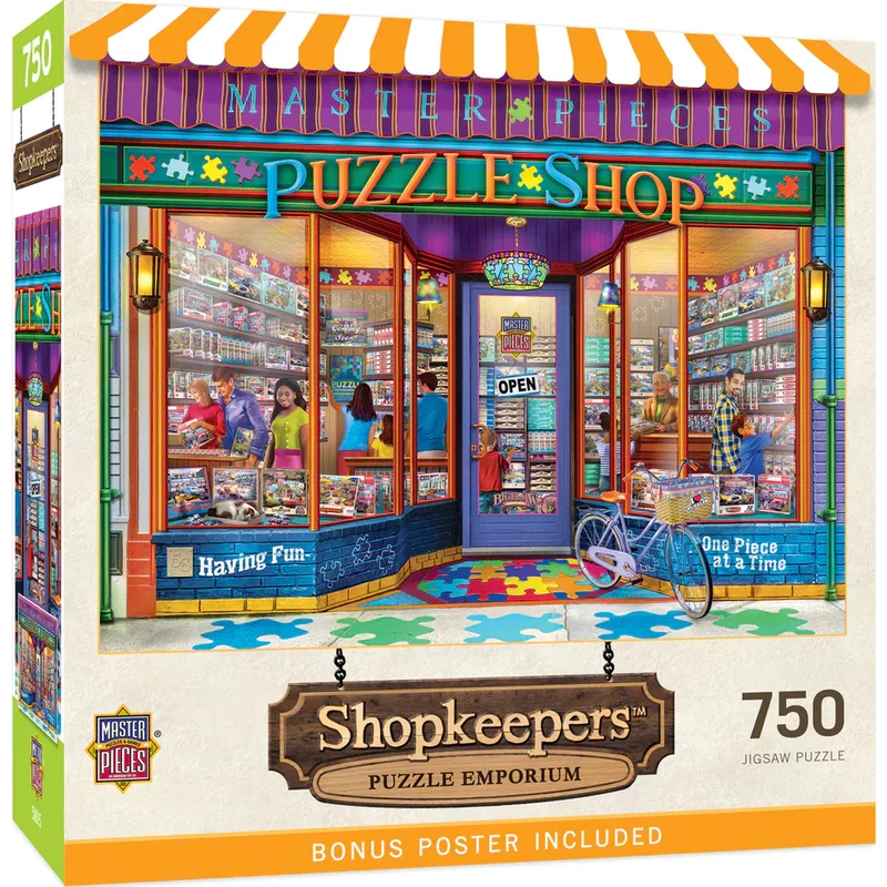 DMG Shopkeepers - Puzzle Emporium (750pcs) (DAMAGED BOX)