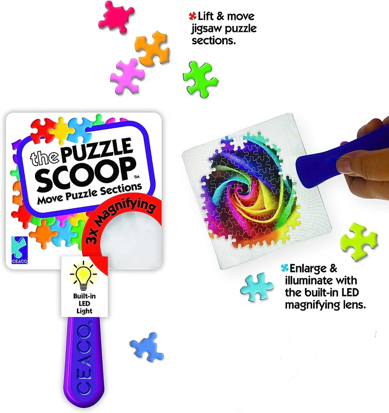 The Puzzle Scoop with LED Light