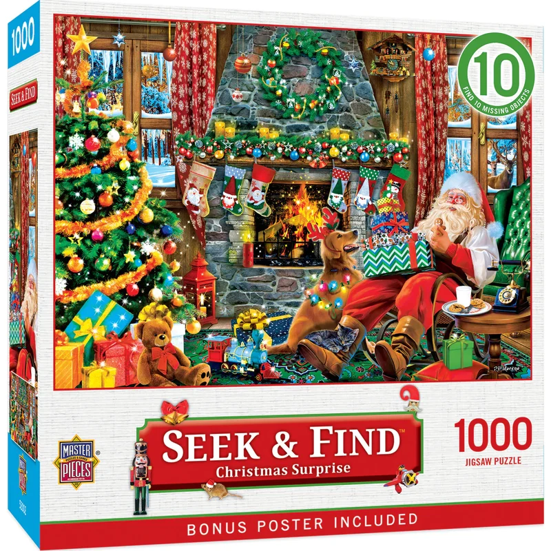 DMG Seek & Find - Christmas Surprise (1000pcs) (DAMAGED BOX)