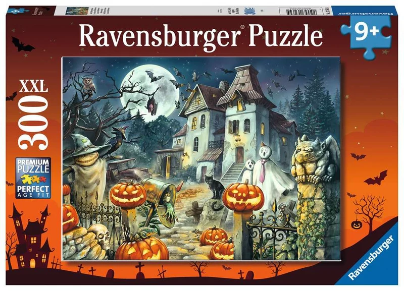 PFG Ravensburger Hallowe'en House (300 XXL pcs) (Usage/Used - PUZZLES FOR GOOD)