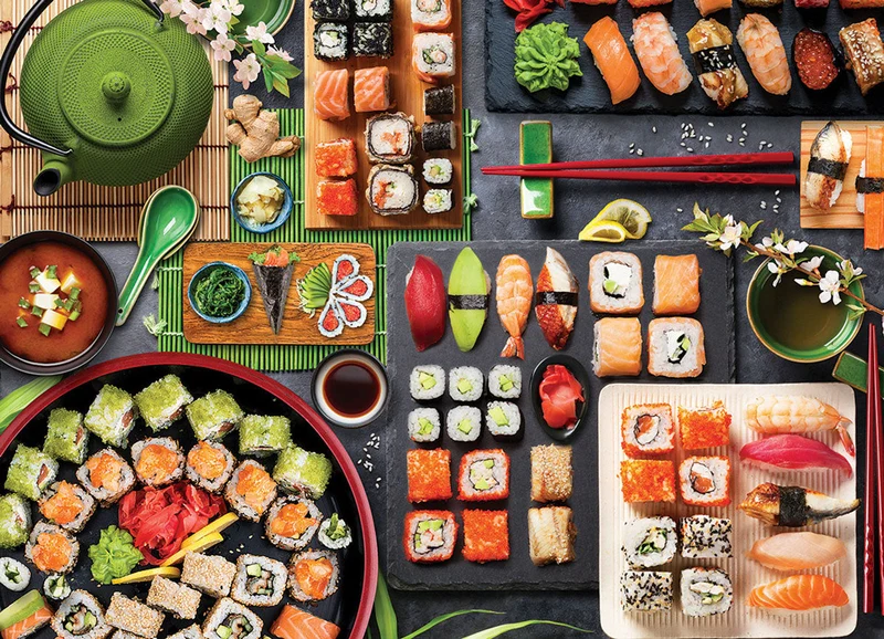 PFG Sushi Table (Usage/Used - PUZZLES FOR GOOD)