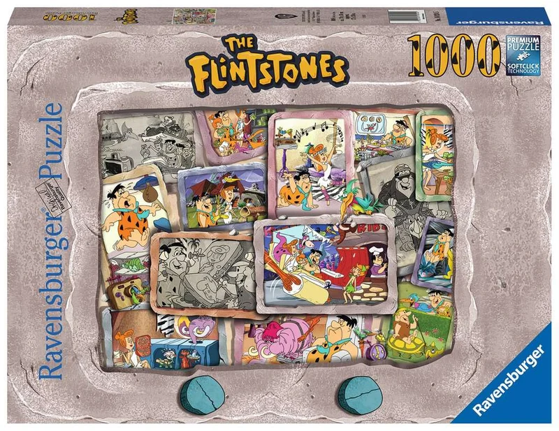 PFG Ravensburger The Flintstones (1000pcs) (Usage/Used - PUZZLES FOR GOOD)