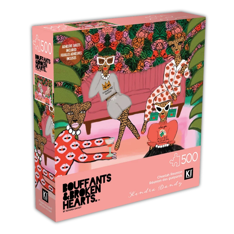 Bouffants & Broken Hearts - Cheetah Reunion (500pcs)