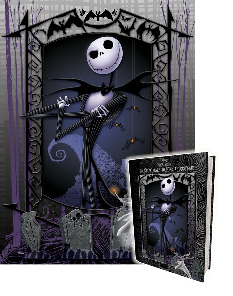 Disney - The Nightmare Before Christmas in Collectable Tin Book (3D Puzzle) (300pcs)
