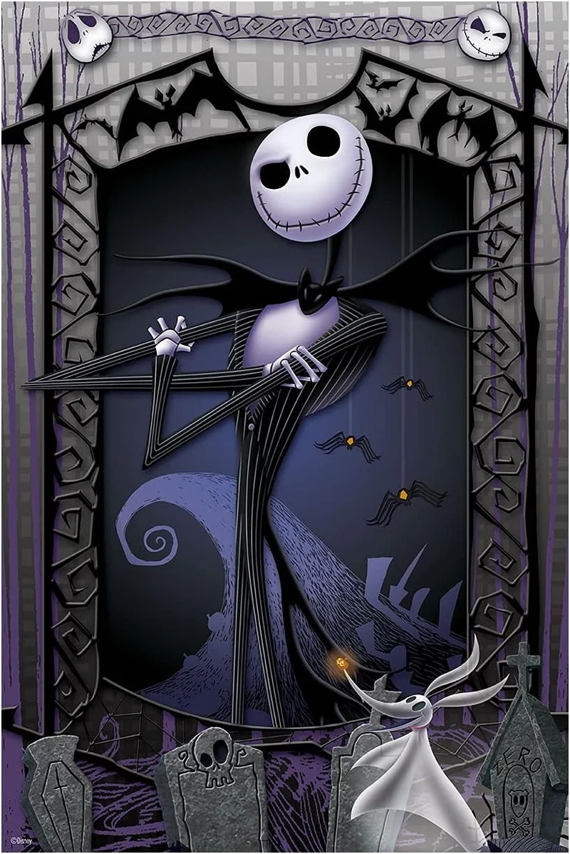 Disney - The Nightmare Before Christmas in Collectable Tin Book (3D Puzzle) (300pcs)