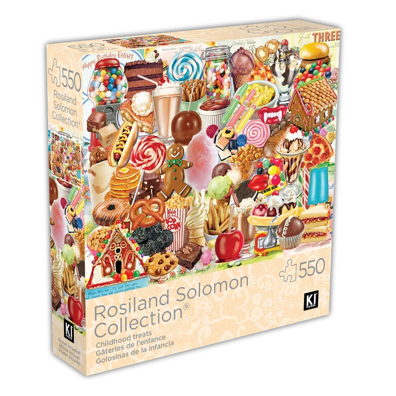 PFG Childhood Treats, Rosiland Solomon (550pcs) (Usage/Used - PUZZLES FOR GOOD)