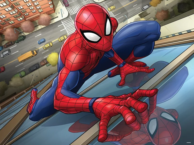 Marvel - Spiderman (3D Puzzle) (500pcs)