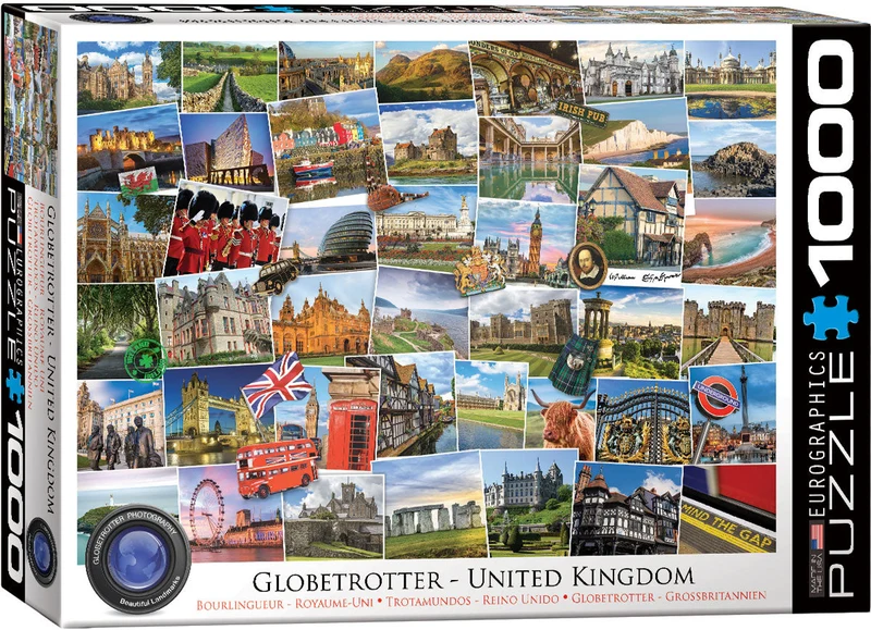 PFG Globetrotter - United Kingdom (Usage/Used - PUZZLES FOR GOOD)