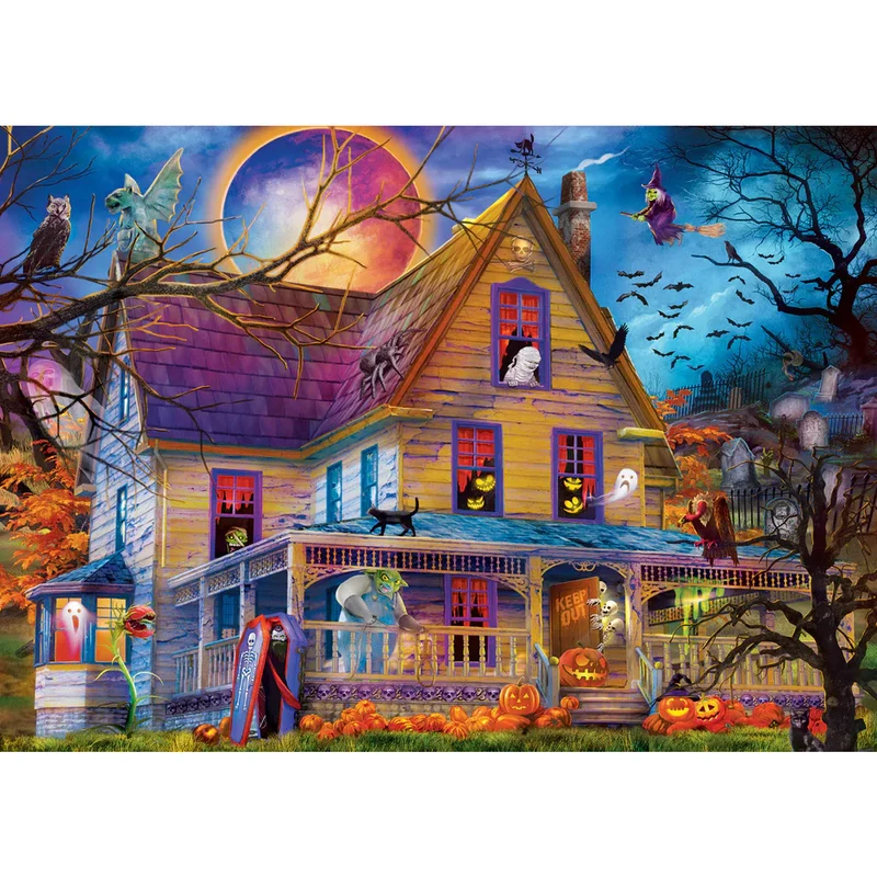 Glow-in-the-Dark Halloween Fright - Fright Night (500pcs)