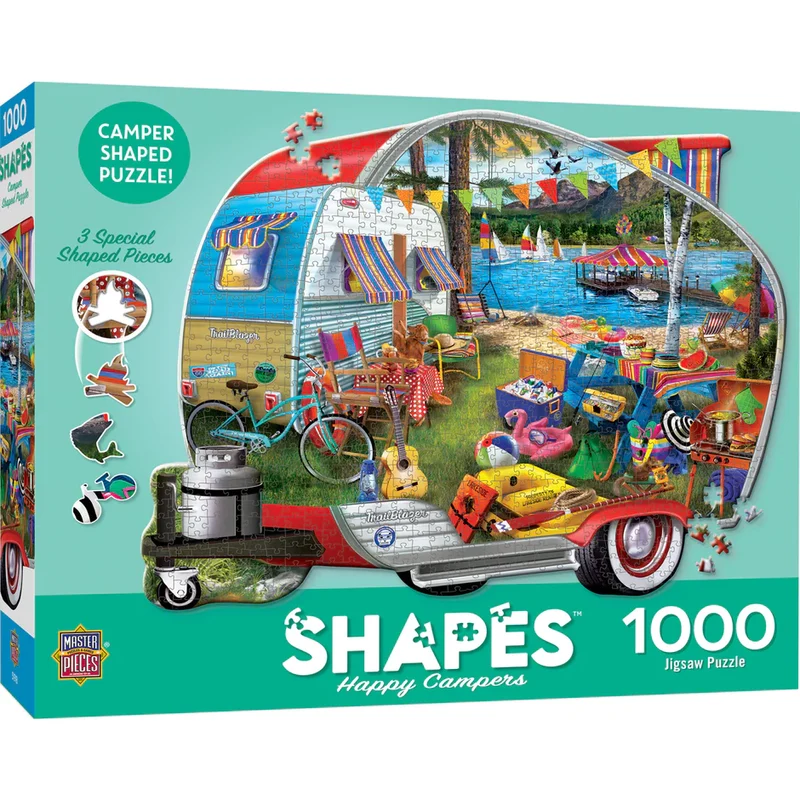 Shapes - Happy Campers (1000pcs)