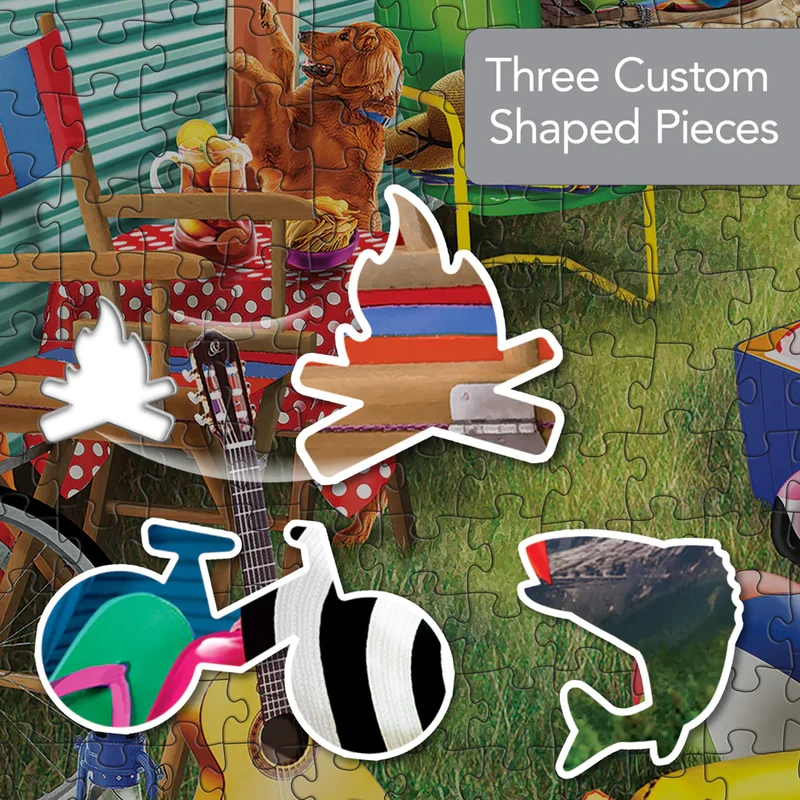 Shapes - Happy Campers (1000pcs)