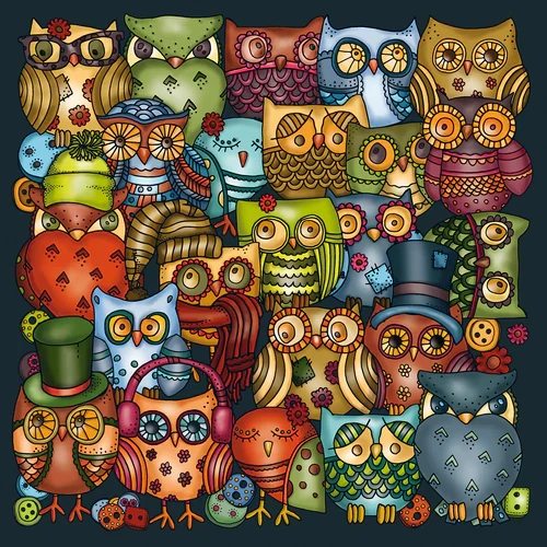 Palapeli: Owls