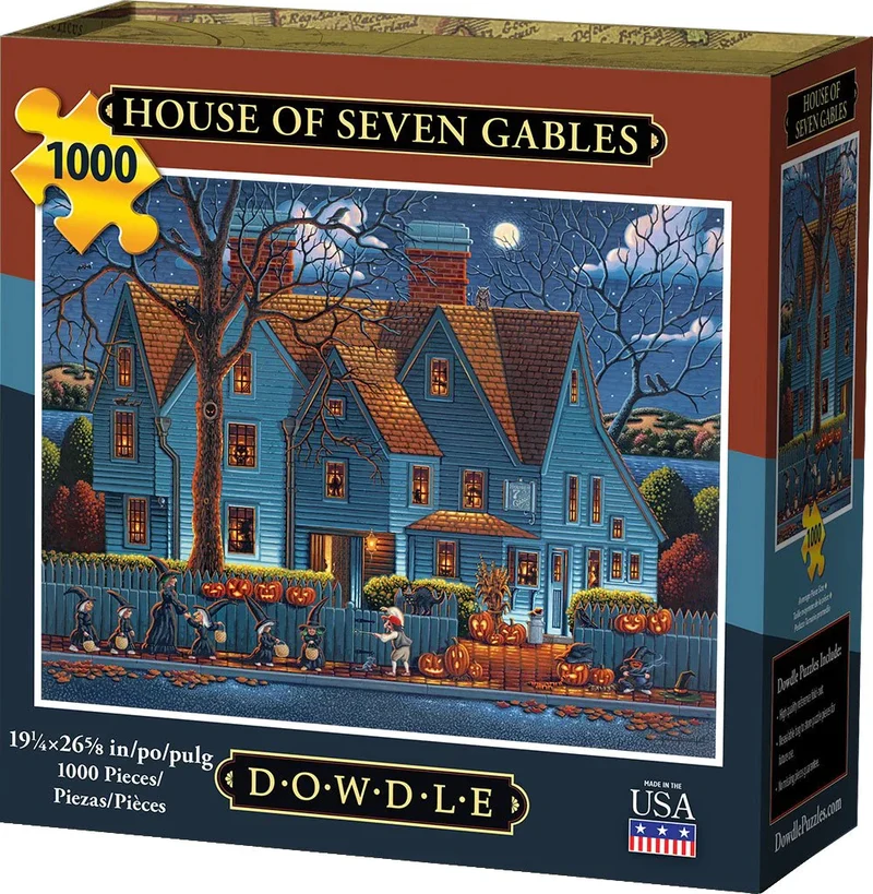 PFG House of Seven Gables (1000pcs) (Usage/Used - PUZZLES FOR GOOD)