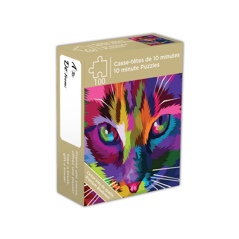 10-minute Break - Neon Cat (100pcs)