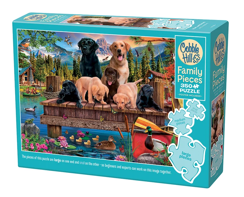Pups and Ducks, P.D. Moreno (Family Puzzle)